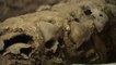 Uncovered tower of skulls reveals dark Aztec history