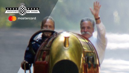 New F1 boss takes wild ride in flame-spiting Fiat S76