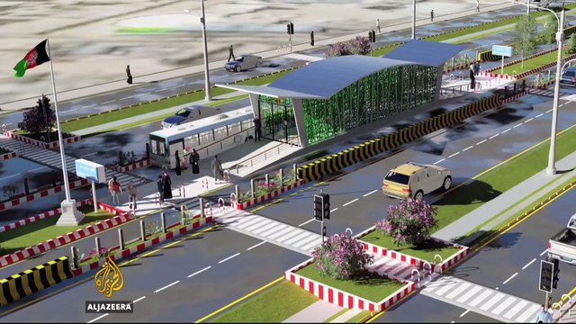 Afghanistan bus lanes to reduce congestion