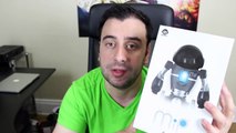 Et par par codeur complet allons jouer le le le le la jouet déballage Robot à base de mip wowwee transparent r