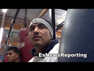 brandon rios comes to support marcos maidana in camp for adrien broner EsNews Boxing
