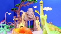 Dinosaure bon hôpital jouets vidéo avec Doc mcstuffins arlo cheese-puffs-itis