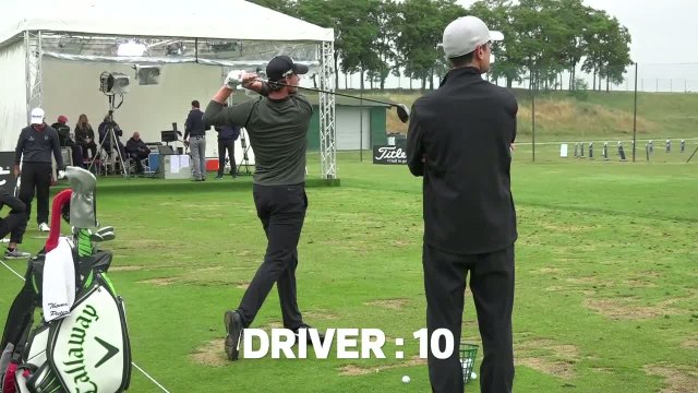 Golf - ODF 2017 : Au practice avec Pieters