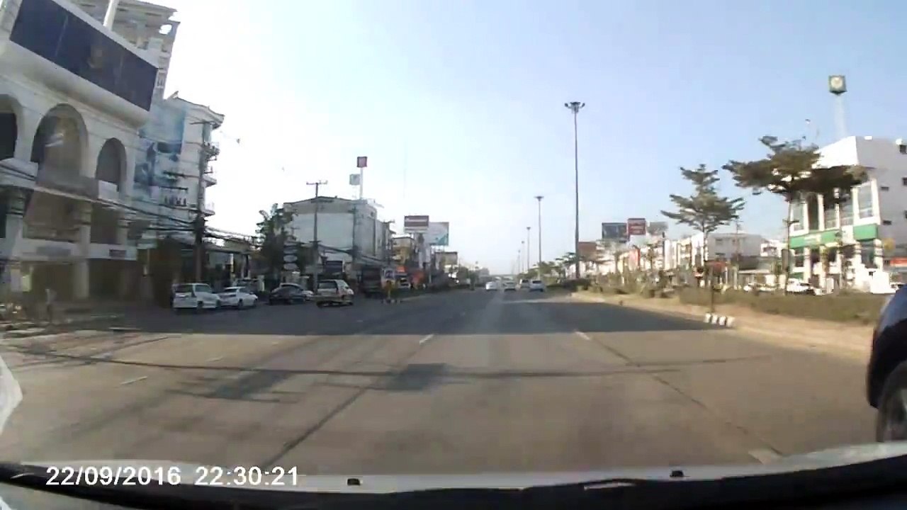 Pickup Truck Driver Crashes After Trying To Avoid Motorcycle