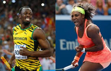 Mostly same in Training Usain Bolt & Serena Williams