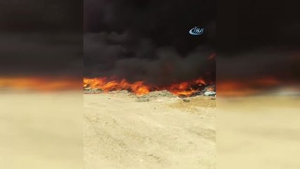 10 İtfaiye Aracının Müdahale Ettiği Yangın 1 Buçuk Saat Sonra Kontrol Altına Alındı