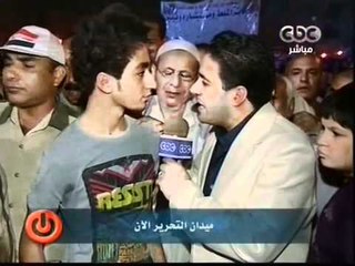 CBC - مظهر شاهين من ميدان التحرير