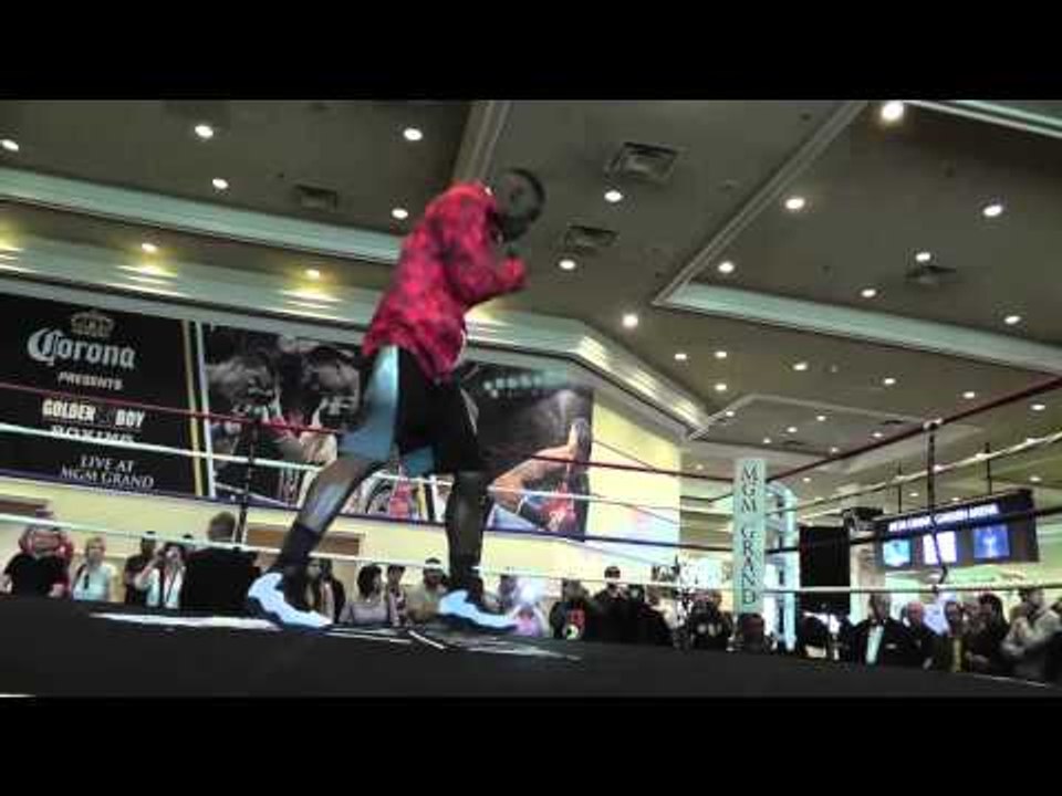 Jermall Charlo Training MGM Grand