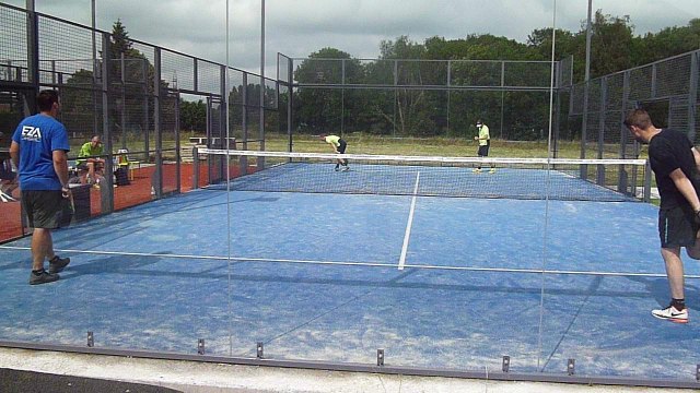 finale Messieurs A du premier tournoi officiel de padel à la Casa des Géants à Ath - Extrait 1