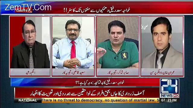 Main Daway say Kahta Ho Judges Ko Khareednay Kay Liye Har Mumkin Koshish Ki Gaye - Sabir Shakir