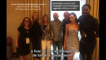 [EXCLUSIVO] Coletiva de Imprensa de Fear the Walking Dead no ATX Television Festival (LEGENDADO)