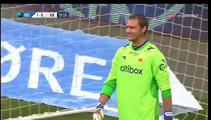 Bjorn Sigurdarson Penalty Goal - Molde vs Viking 2-0  02.07.2017 (HD)