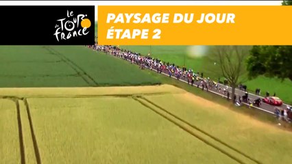 Paysages du jour / Landscapes of the day - Étape 2 / Stage 2 - Tour de France 2017