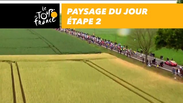 Paysages du jour / Landscapes of the day - Étape 2 / Stage 2 - Tour de France 2017