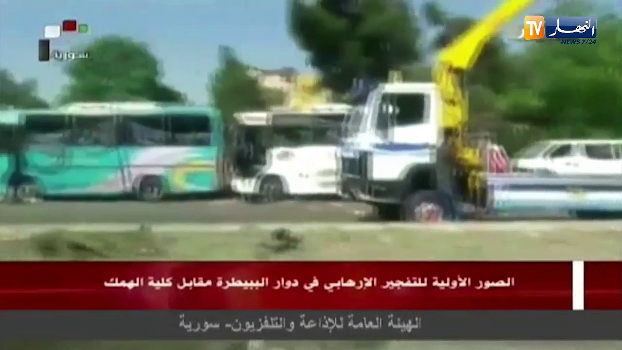 سوريا: ضحايا تفجير إنتحاري في ساحة التحرير شرق...