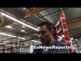 mikey garcia and edwin solis after sparring - EsNews Boxing