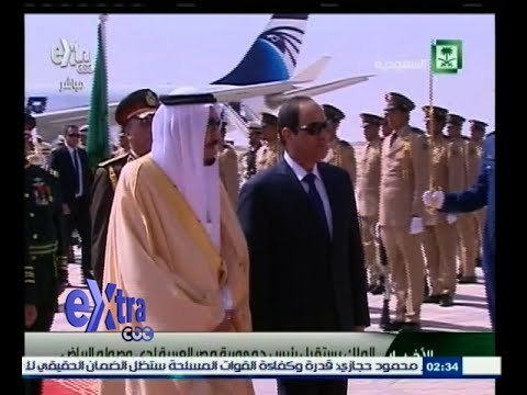 #غرفة_الأخبار | ‎شاهد ٫٫ مراسم وصول الرئيس السيسي إلى الرياض في مستهل زيارته للمملكة