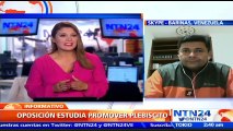 “Estamos planteando consultarle al pueblo venezolano si quiere que Nicolás Maduro continúe en el poder y sobre la Constituyente”: Freddy Superlano, diputado opositor