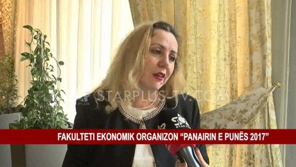 FAKULTETI EKONOMIK ORGANIZON “PANAIRIN E PUNËS 2017”
