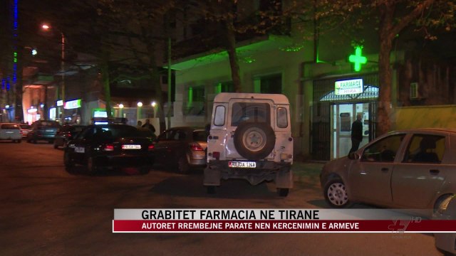 Grabitet farmacia tek Rruga e Kavajes - News, Lajme - Vizion Plus
