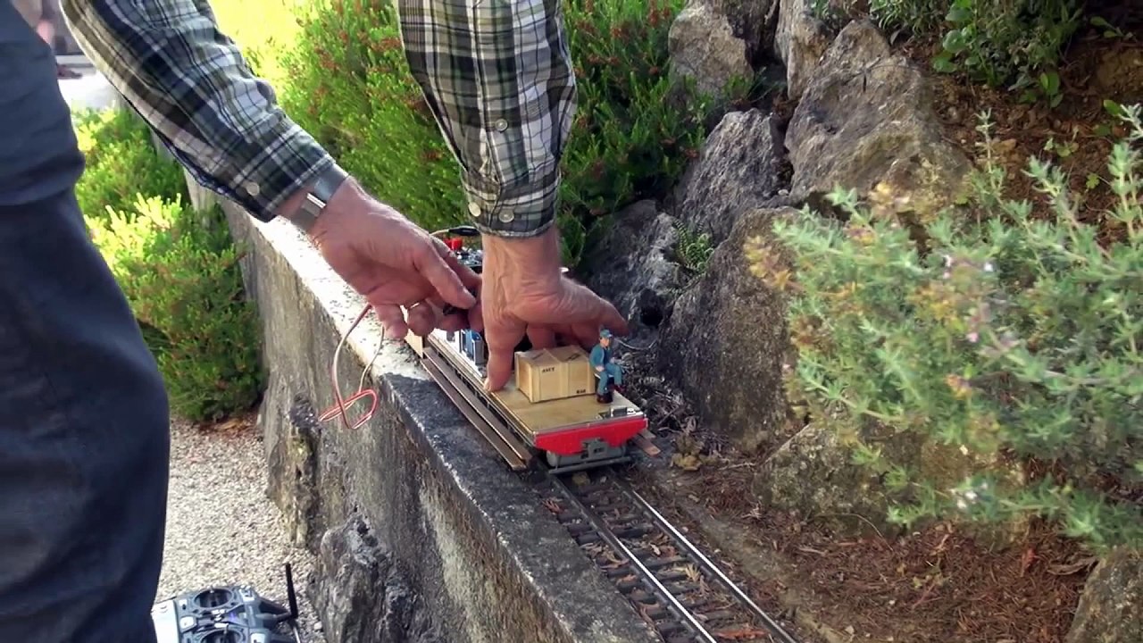 Essai locotracteur Polar-Deva Ardèche Miniature 2016