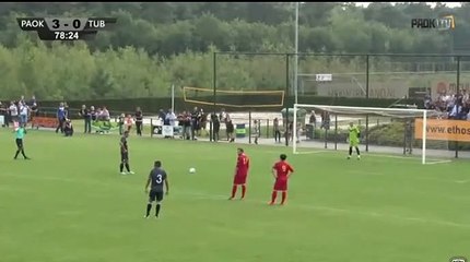 4-0 Koulouris E. Penalty Goal - PAOK FC 4-0 Tubize