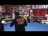 Nikolay Potapov training at Kronk Boxing Gym Salita Promotions - EsNews Boxing
