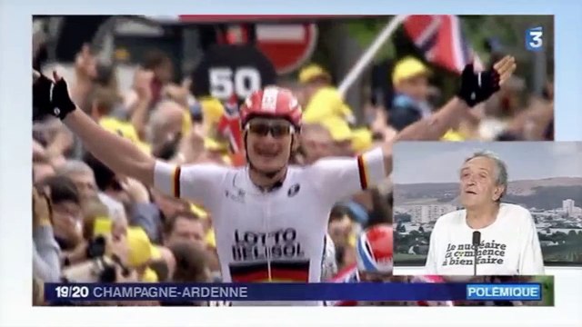 Le Tour de France ne passera pas par là : Michel GUERITTE au JT 19h de France3 Champagne-Ardenne du 170629