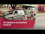 PGJ indaga gaseras clandestinas en Xochimilco