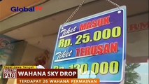 Wahana Sky Drop Jadi Destinasi Wisatawan di Kota Tegal