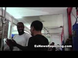 boxing champ Danny Garcia and nba great Gilbert Arenas hanging out - EsNews Boxing
