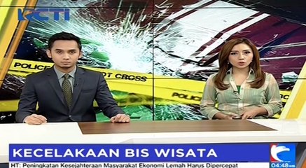 Download Video: Rem Blong, Bus Wisata Masuk Jurang di Mojokerto