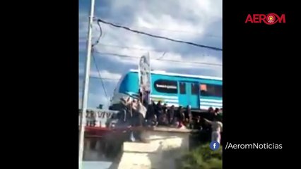 El efusivo saludo de los maquinistas del Roca a CFK