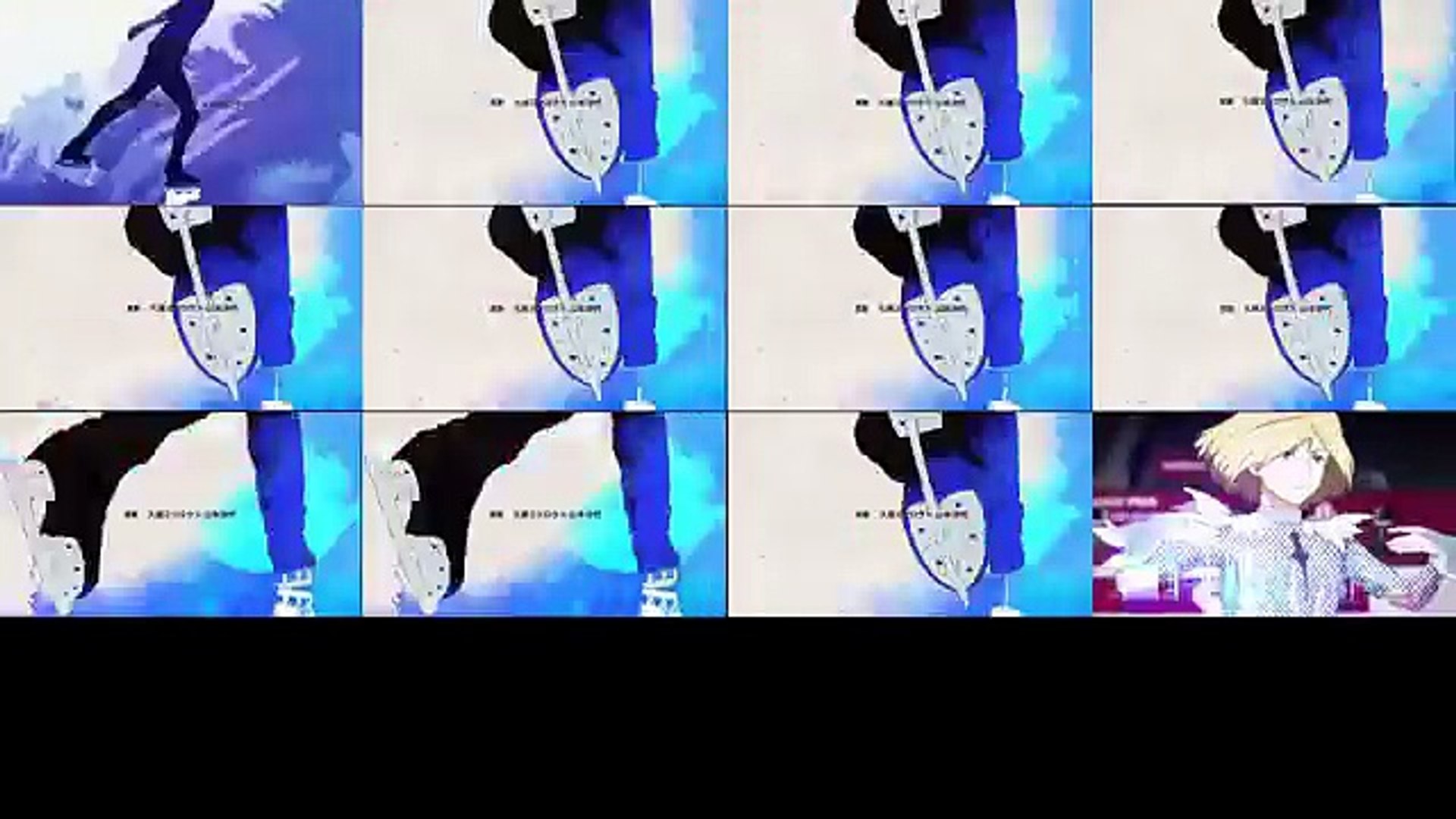 ユーリ On Ice 1 12話 Op 比較動画 Video Dailymotion