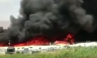 Kebakaran Kamp Pengungsian, 1 Orang Tewas