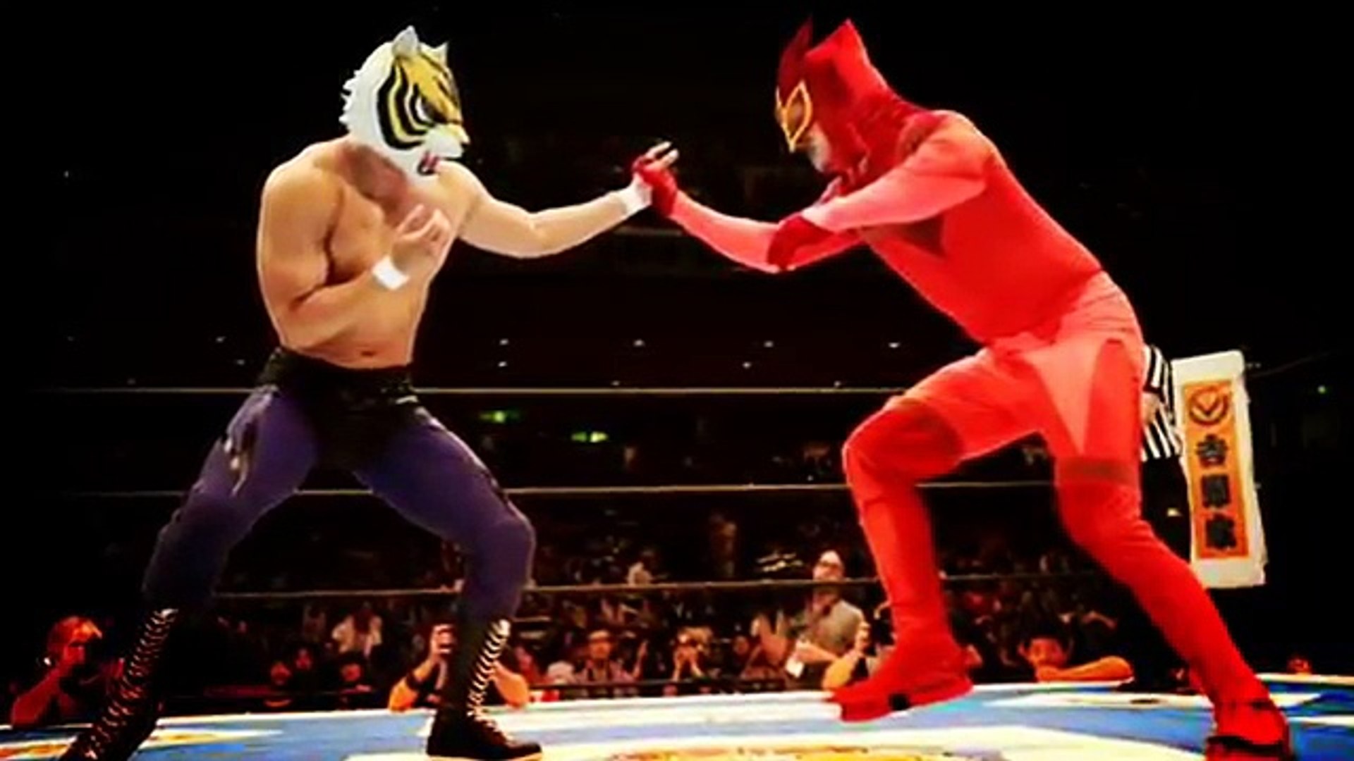 プロレス動画 タイガーマスクw対レッドデスマスク Video Dailymotion