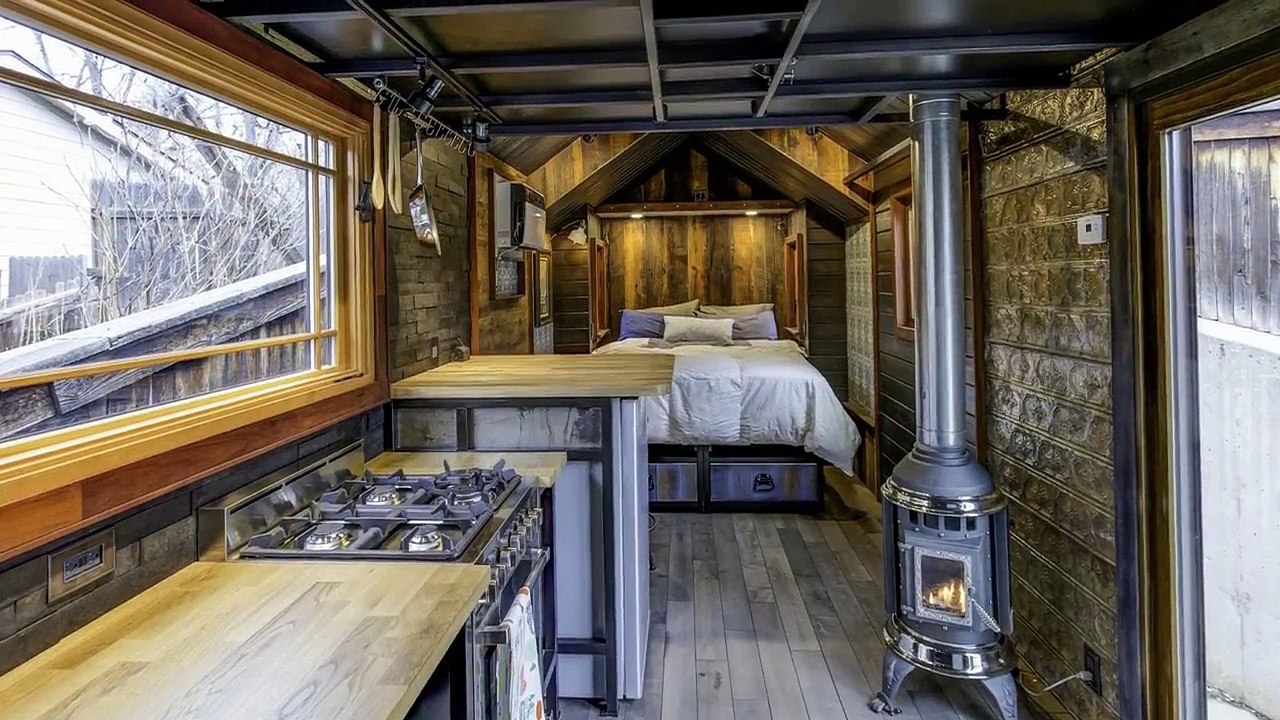 Earth and Sky Palace (200 Sq Ft) & Working Class Tiny House (180 Sq Ft)