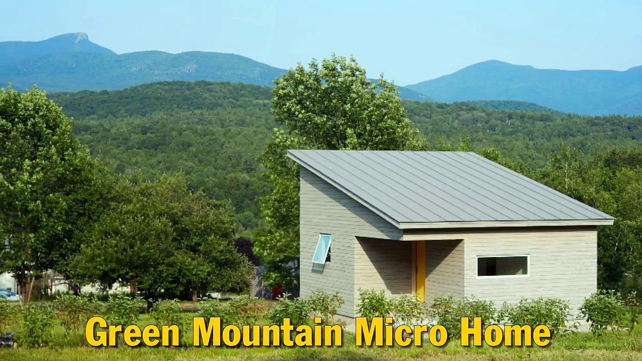 Green Mountain Micro Home & Tex Zen Mobile Office (187 Sq Ft)