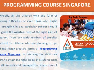 Best Programming Classes In Singapore For Children's