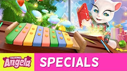 NEW SONG - Merry Christmas from Talking Angela (Music Tutorial)