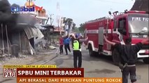Gara-Gara Puntung Rokok, SPBU Mini dan 6 Kios Ludes Terbakar di Ponorogo Jawa Timur