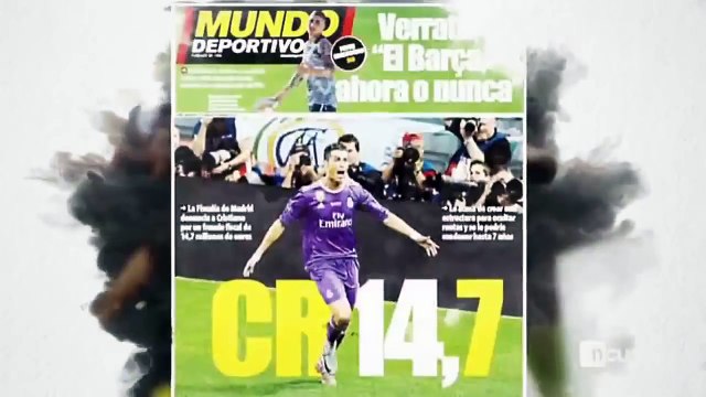 Cristiano Ronaldo Reaction to the accusations of tax fraud in Spain 14/06/2017