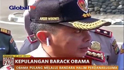 Barack Obama Akhirnya Meninggalkan Indonesia
