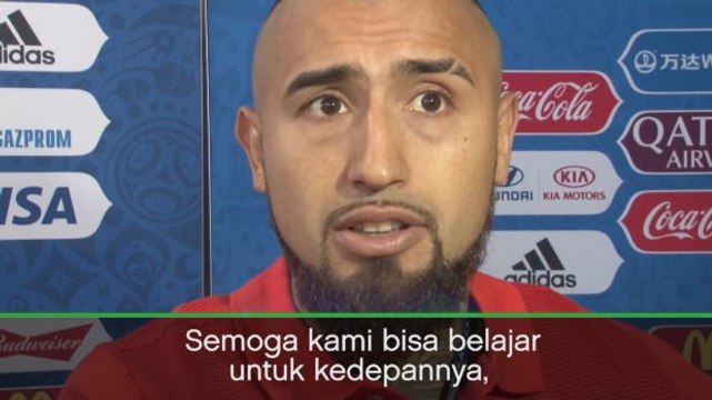 SEPAKBOLA: Confederations Cup: Kami Mengontrol Pertandingan Namun Kalah - Vidal