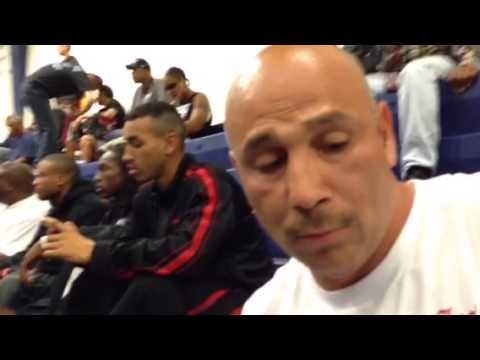 Boxing Fans in Oxnard talk to esnews boxing