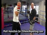 Throwing The Double Hook UK Style EsNews Boxing