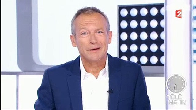 Laurent Bignolas a pris, par surprise, dès ce matin la succession de William Leymergie à Télématin sur France 2