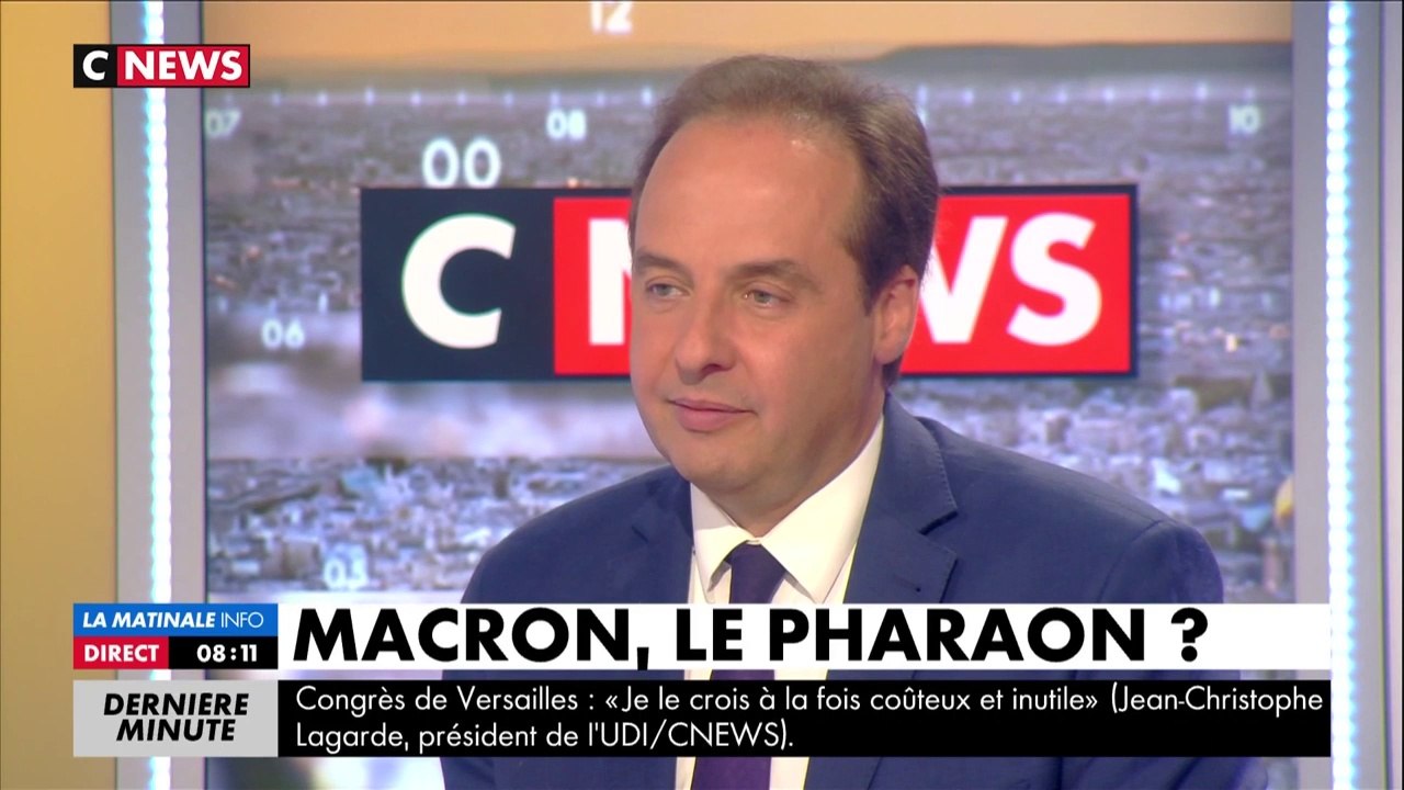 Jean-Christophe Lagarde (UDI): "L'omniprésence de Macron n'est pas sans rappeler Nicolas Sarkozy"