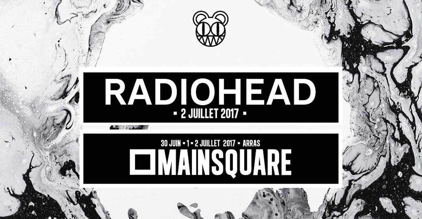 " No surprises " par Radiohead le 02 juillet 2017 au Main Square Festival d'Arras