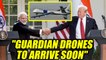 Modi-Trump meet : US issues Guardian drone export license for India | Oneindia News